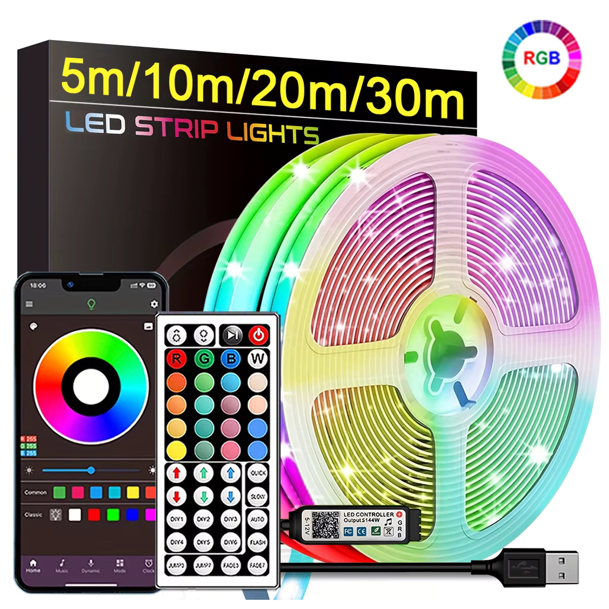 SmartGlow LED Strip 0.5m