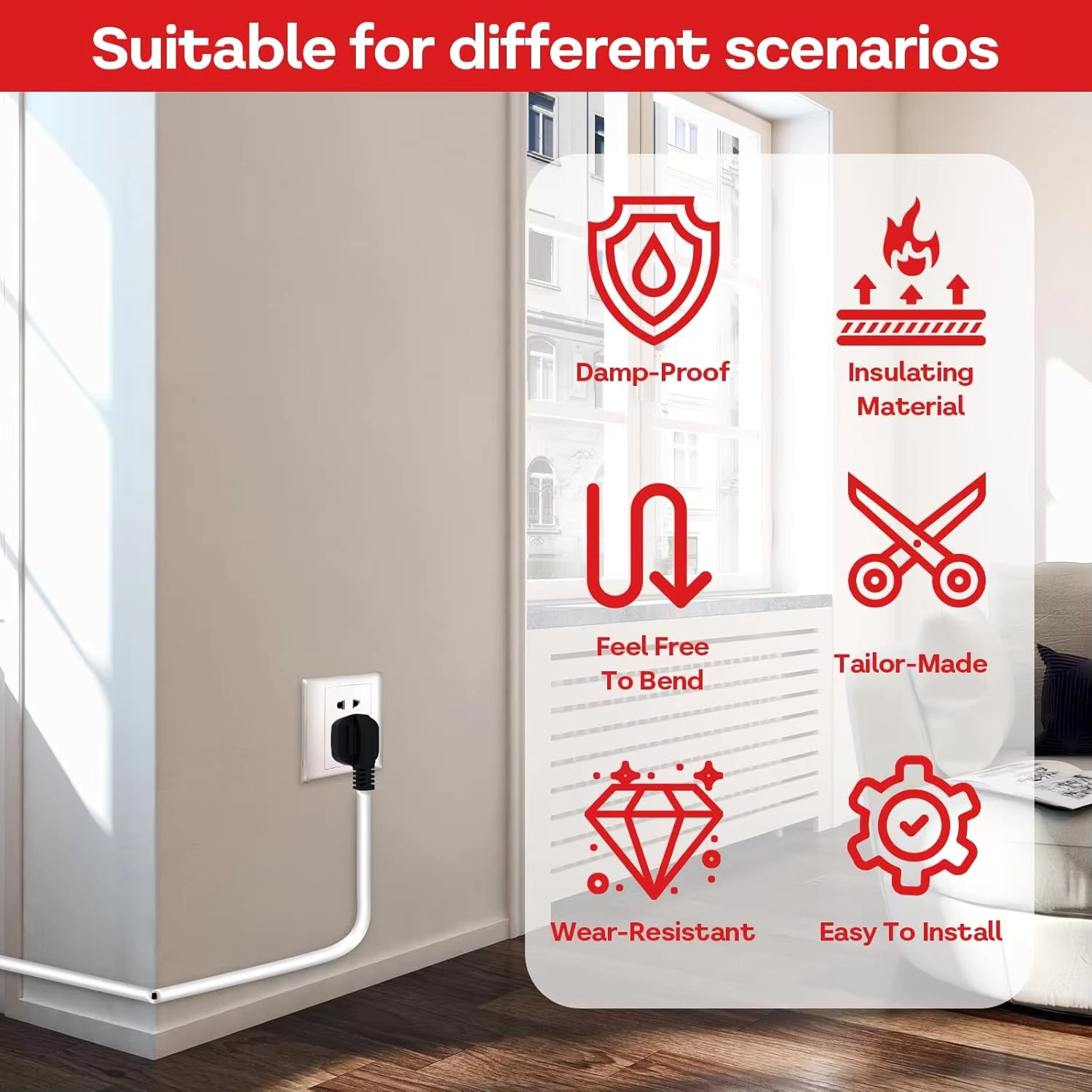 CableHide kabeļu kanāls