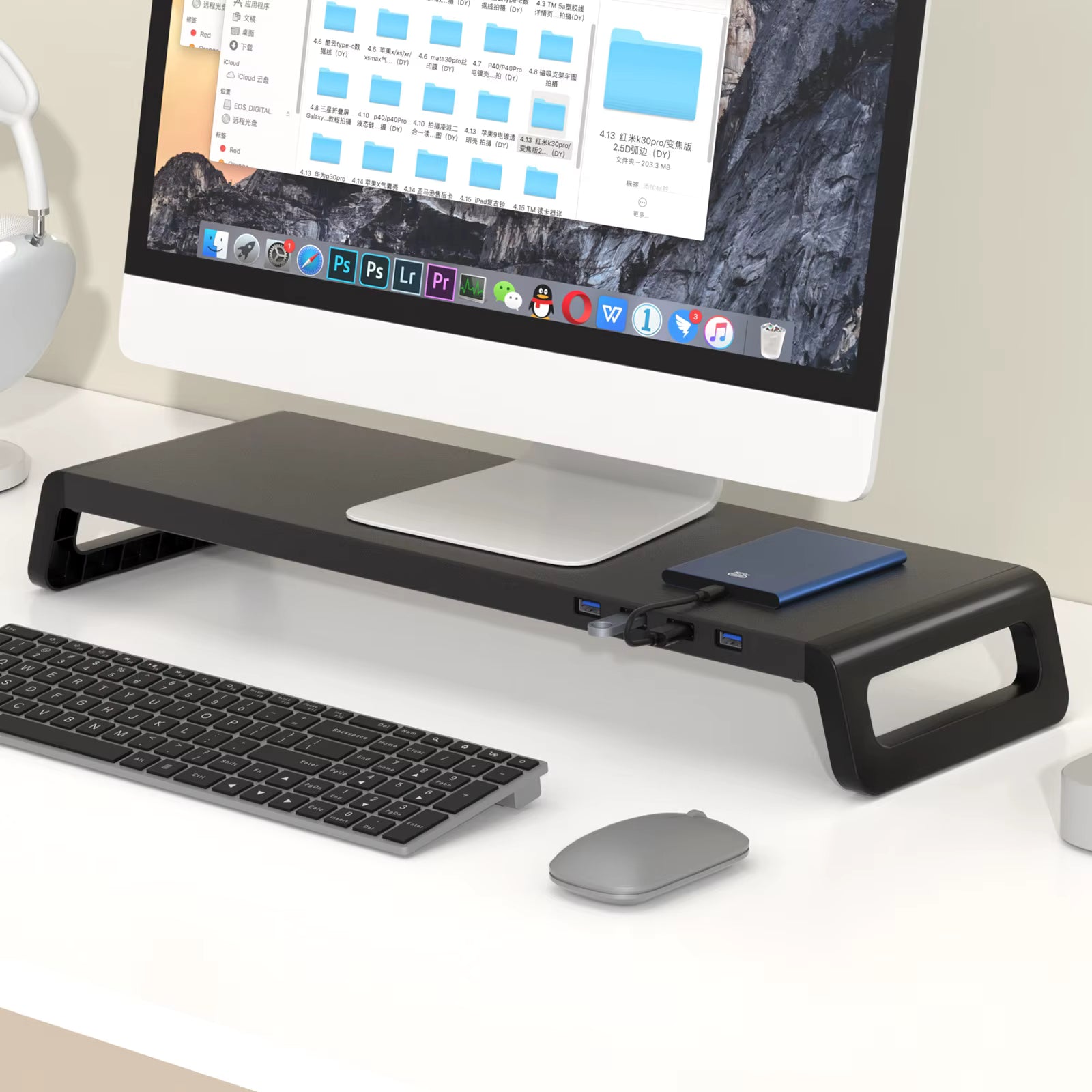 PowerDock Monitor Stand